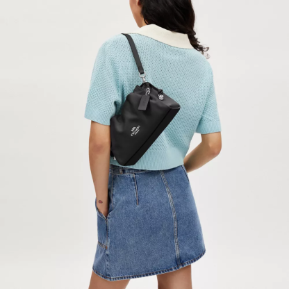 Faye Shoulder Bag With Ruching