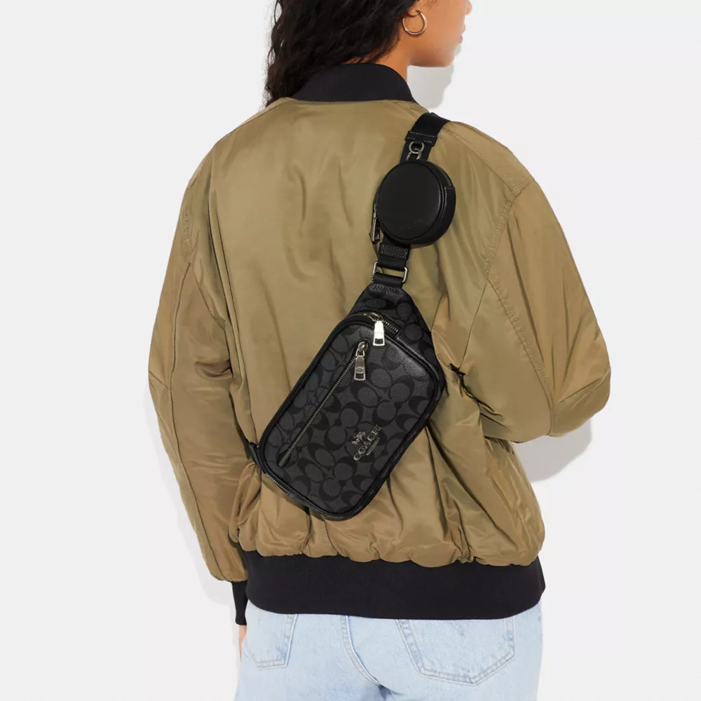 Elias Belt Bag In Signature Canvas