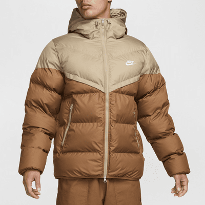 Nithtke Men's Hooded Puffer Jacket