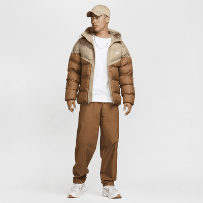 Nithtke Men's Hooded Puffer Jacket