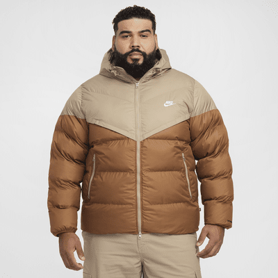Nithtke Men's Hooded Puffer Jacket