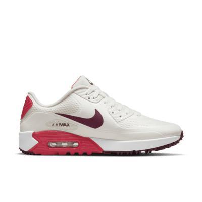 90 Golf Shoe In Sail,fusion Red,white,dark Beetroot