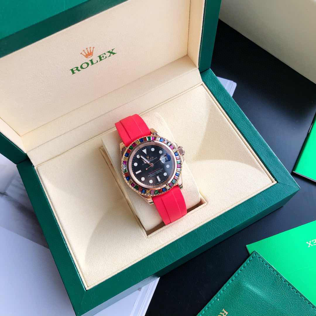 Yacht-Master Men's Red Watch - 116695 SATS