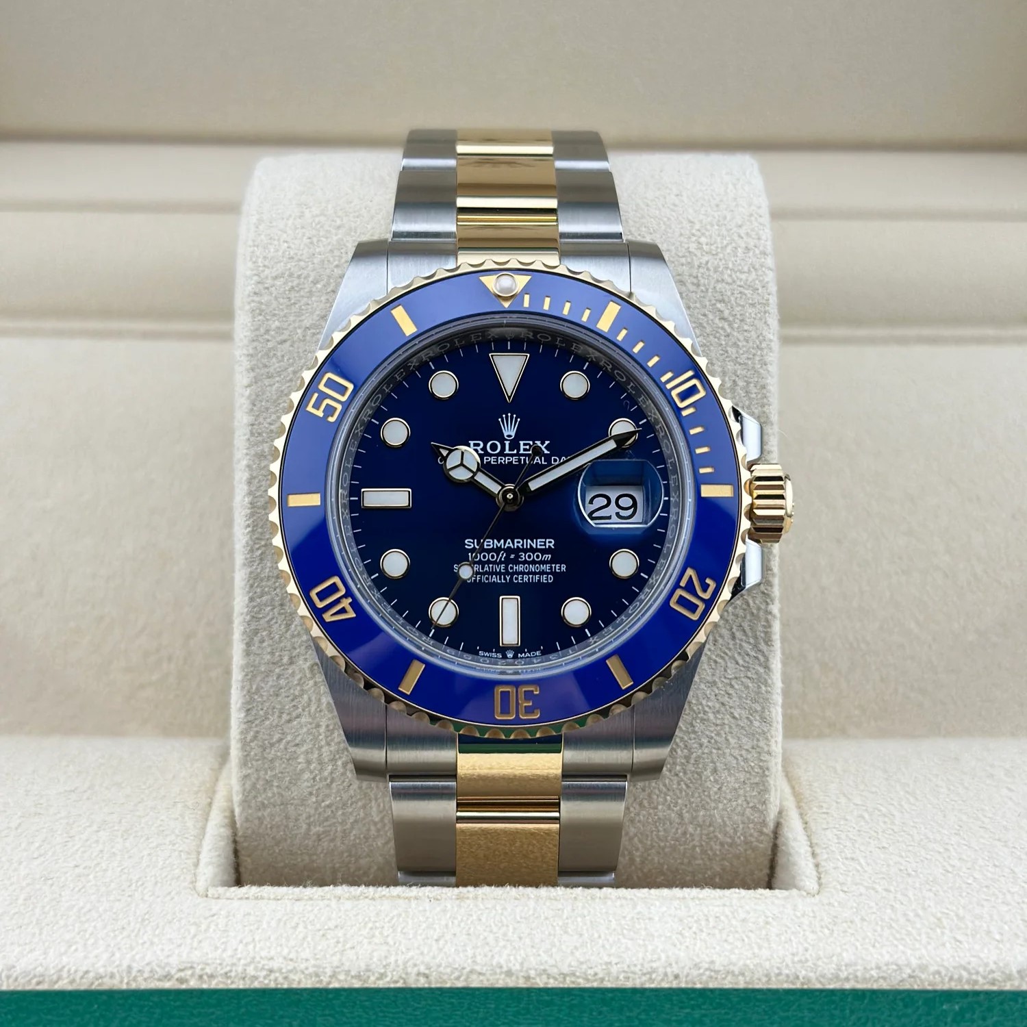 Submariner Date Blue Dial Two Tone 41mm