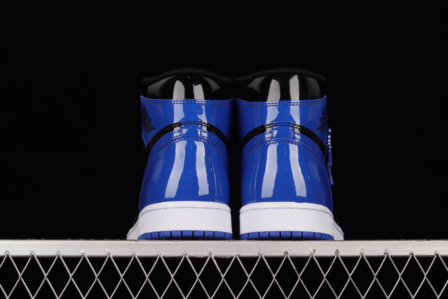 Retro High Royal Blue Black White 555088-400