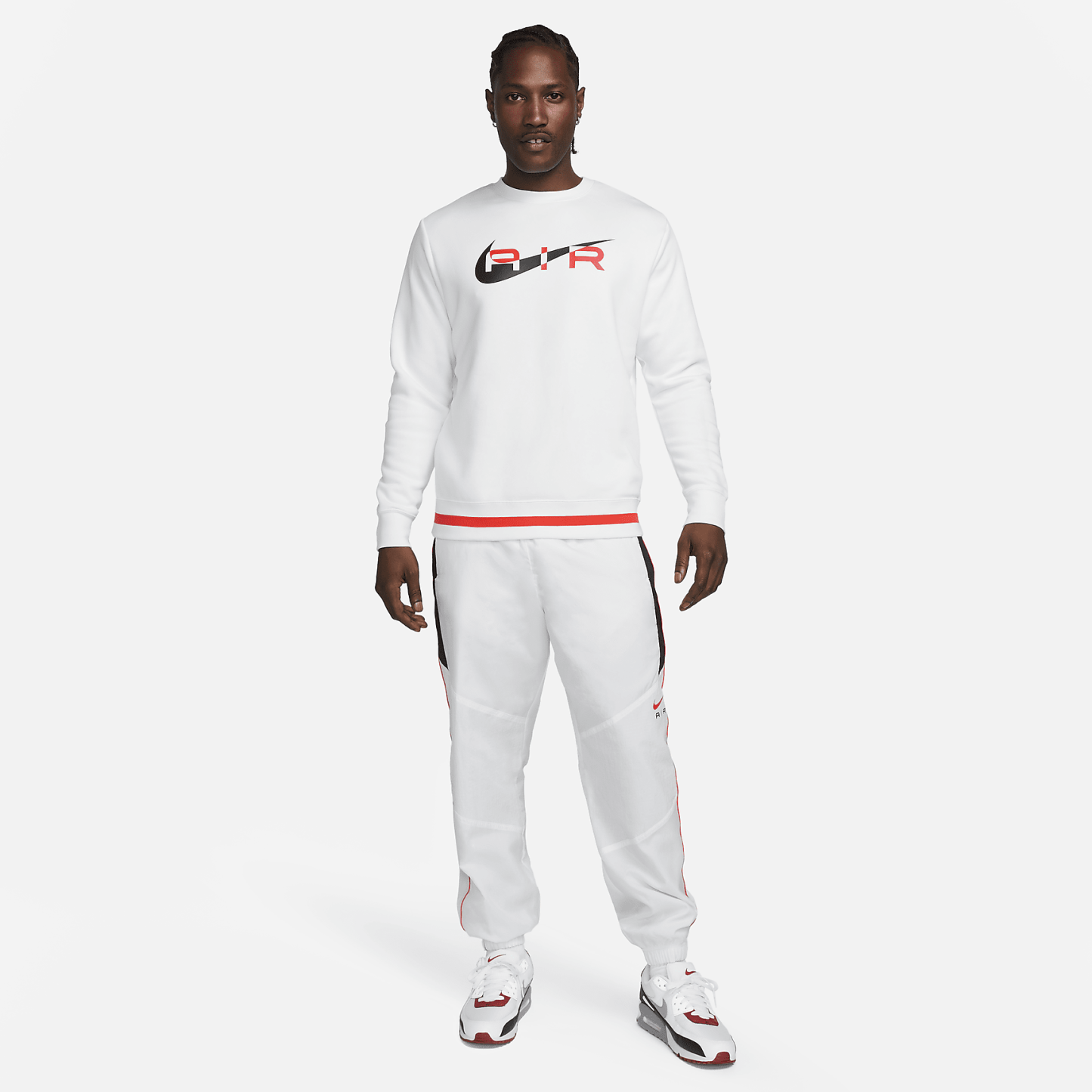 - Men's Fleece Crew-Neck Sweatshirt