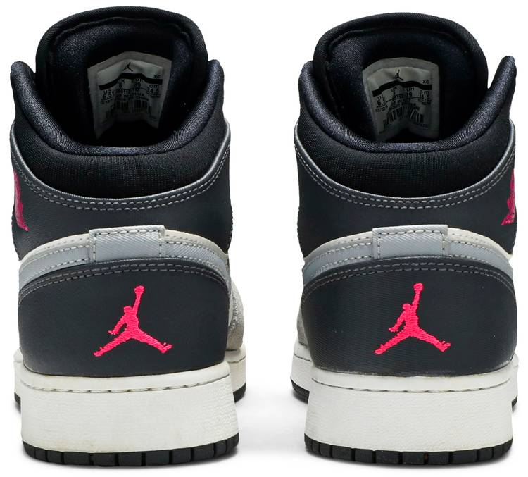 Mid 'White Grey Hyper Pink' 555112-117