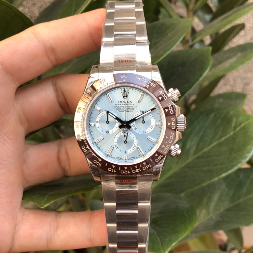 Cosmograph Daytona Ice Blue Dial Men's Watch 116506-0002