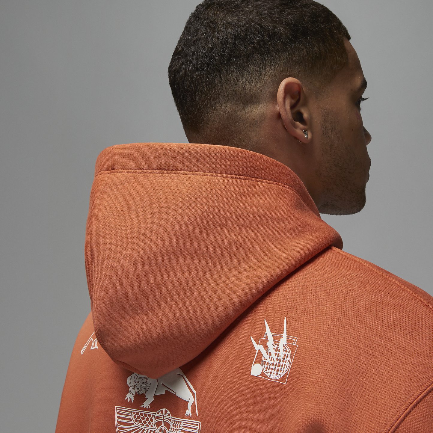 Artist Series by Umar Rashid - Men's Fleece Pullover Hoodie