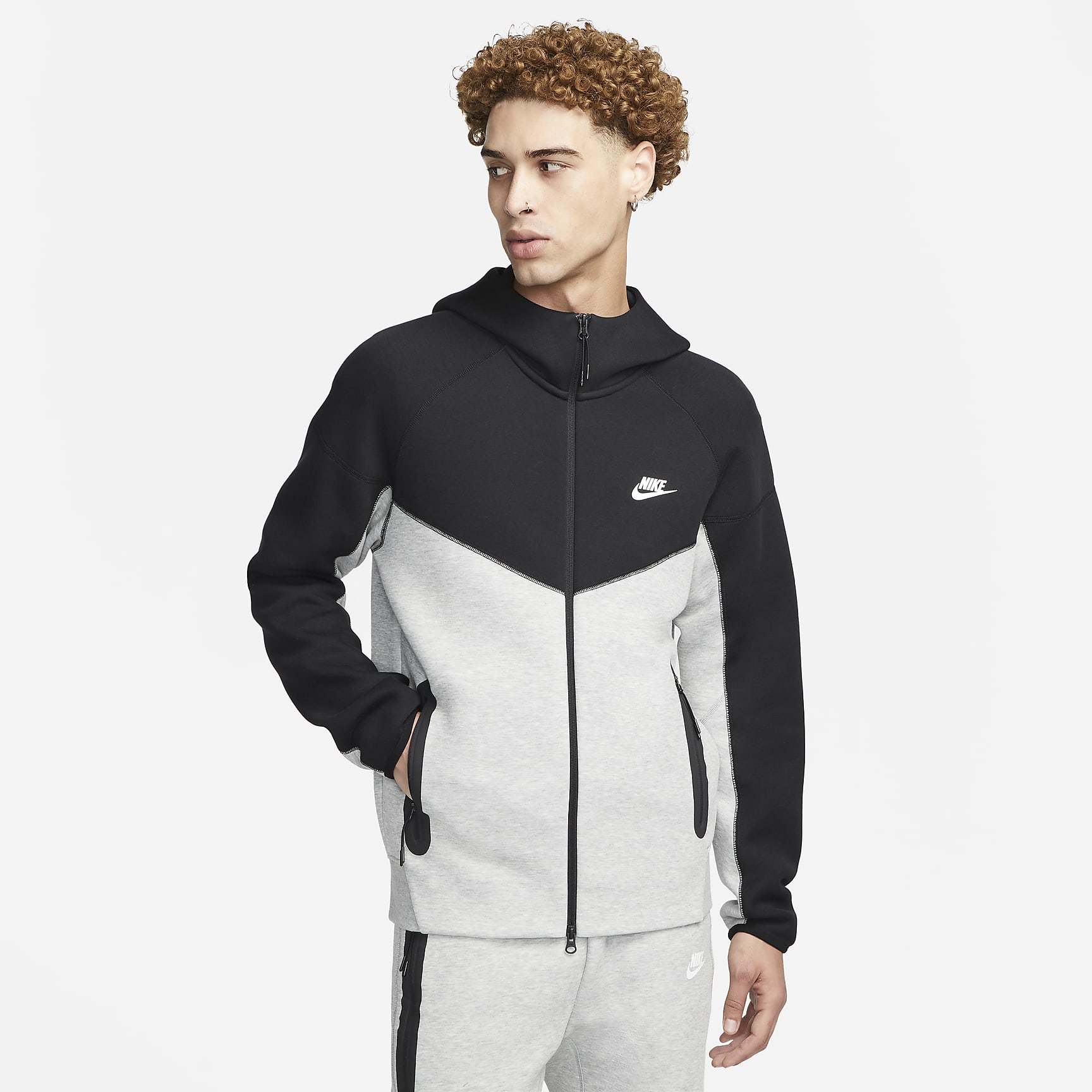 Sportswear Tech Fleece Windrunner - Men's Full-Zip Hoodie