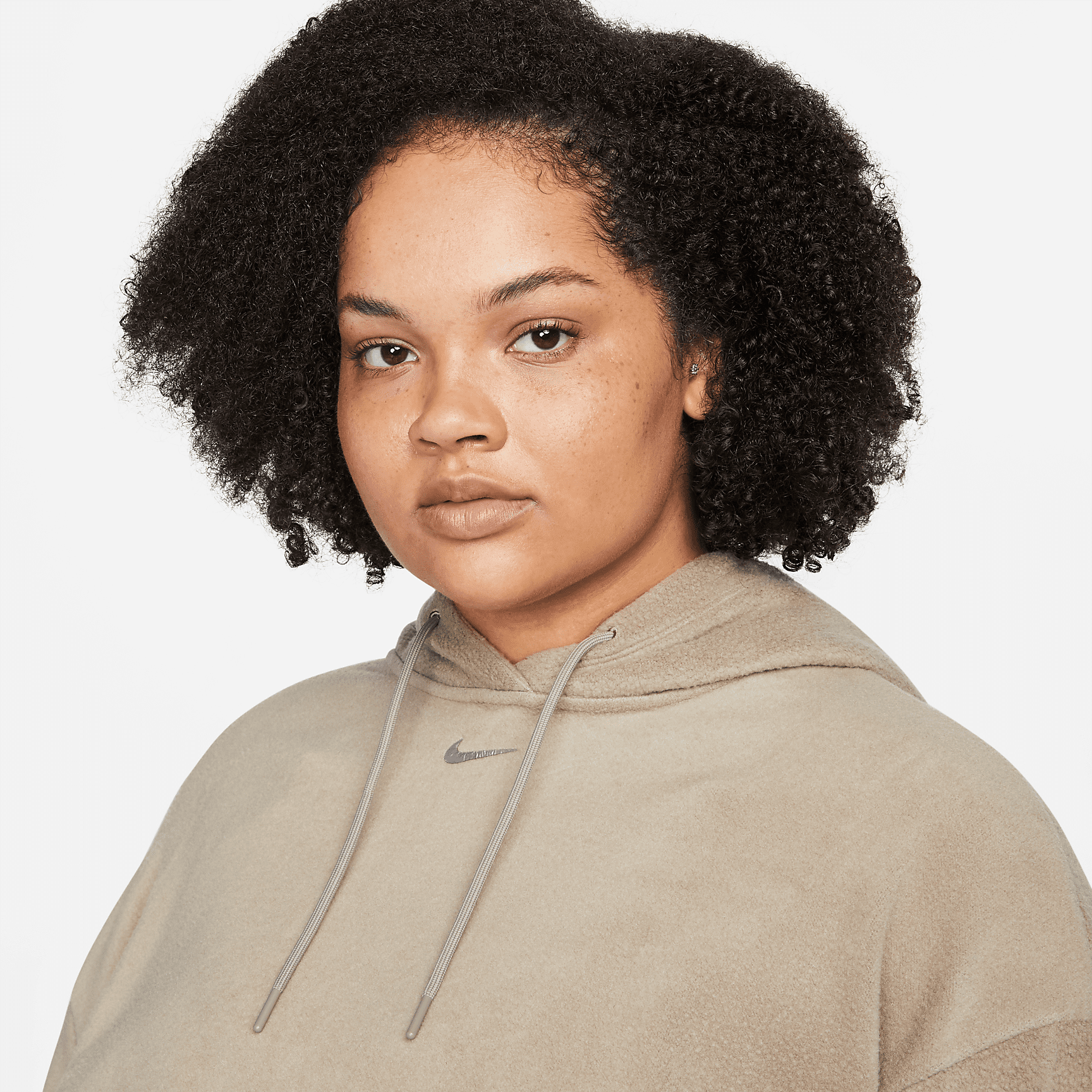 Women's Fleece Hoodie (Plus Size)