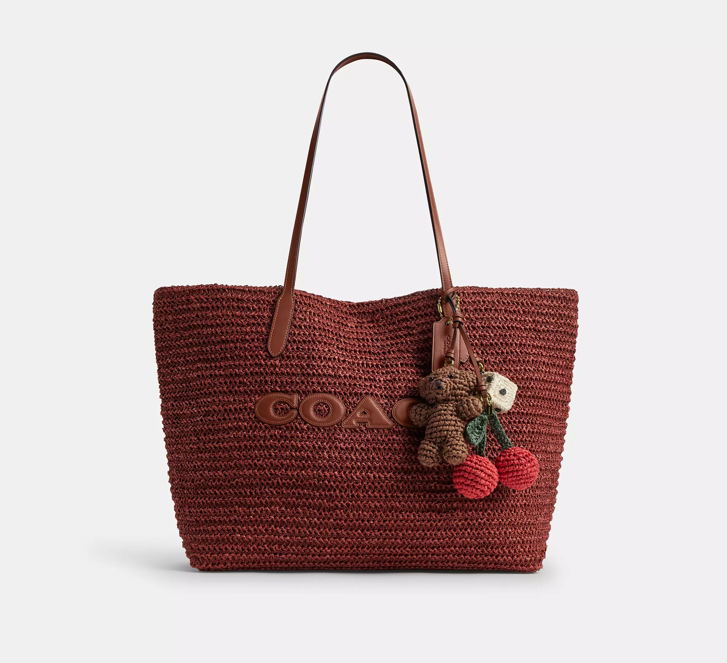 Large City Tote Bag With Charms