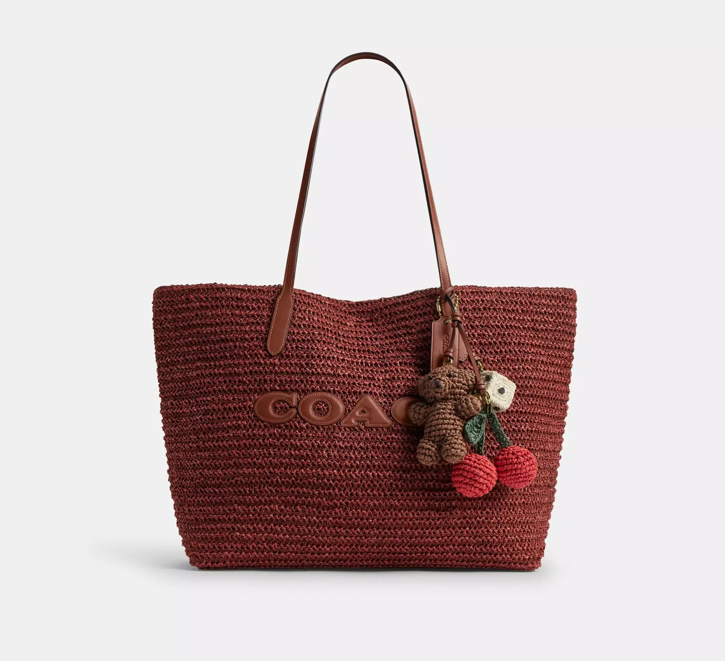 Large City Tote Bag With Charms