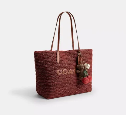Large City Tote Bag With Charms