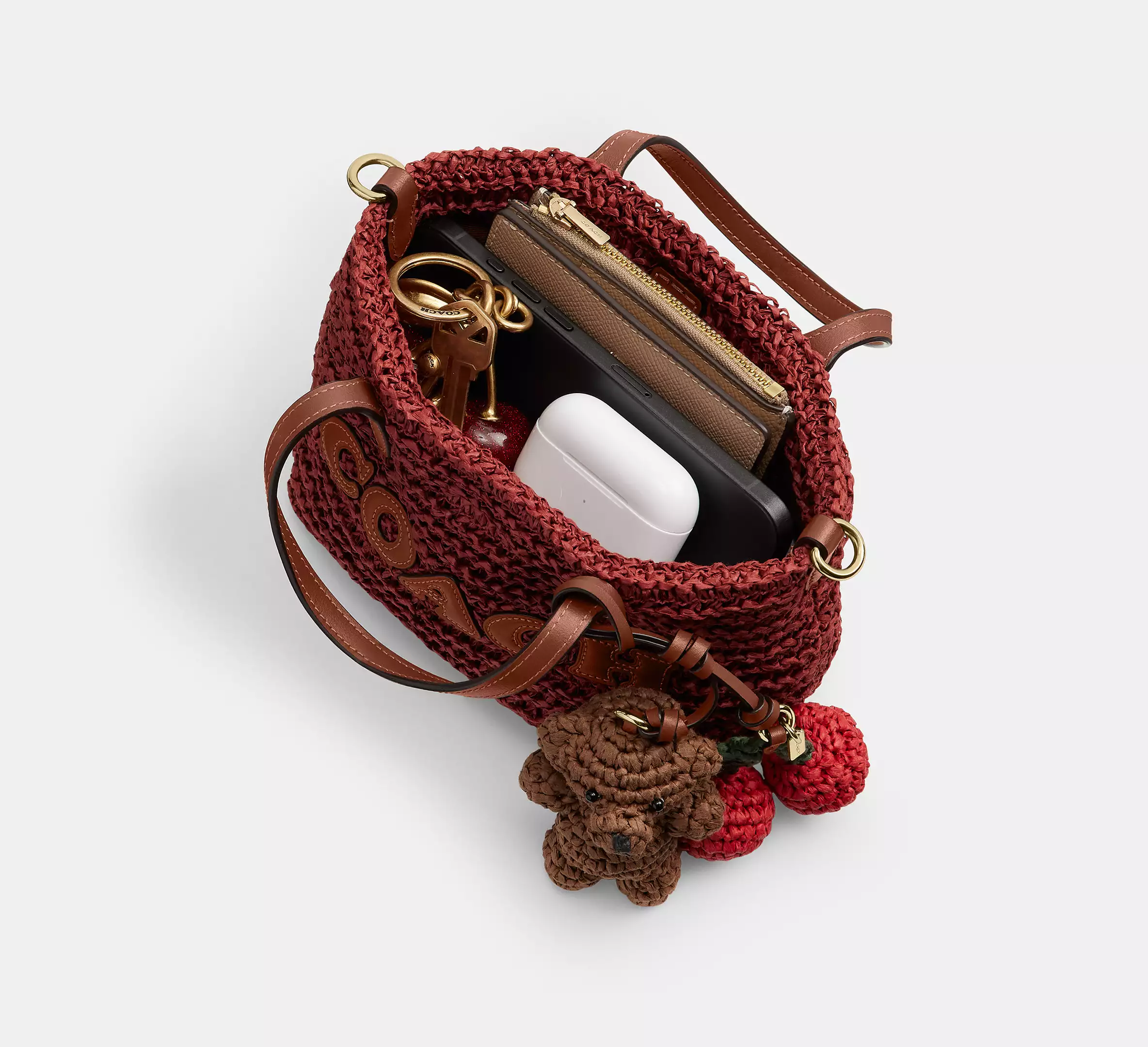City Mini Tote Bag With Charms