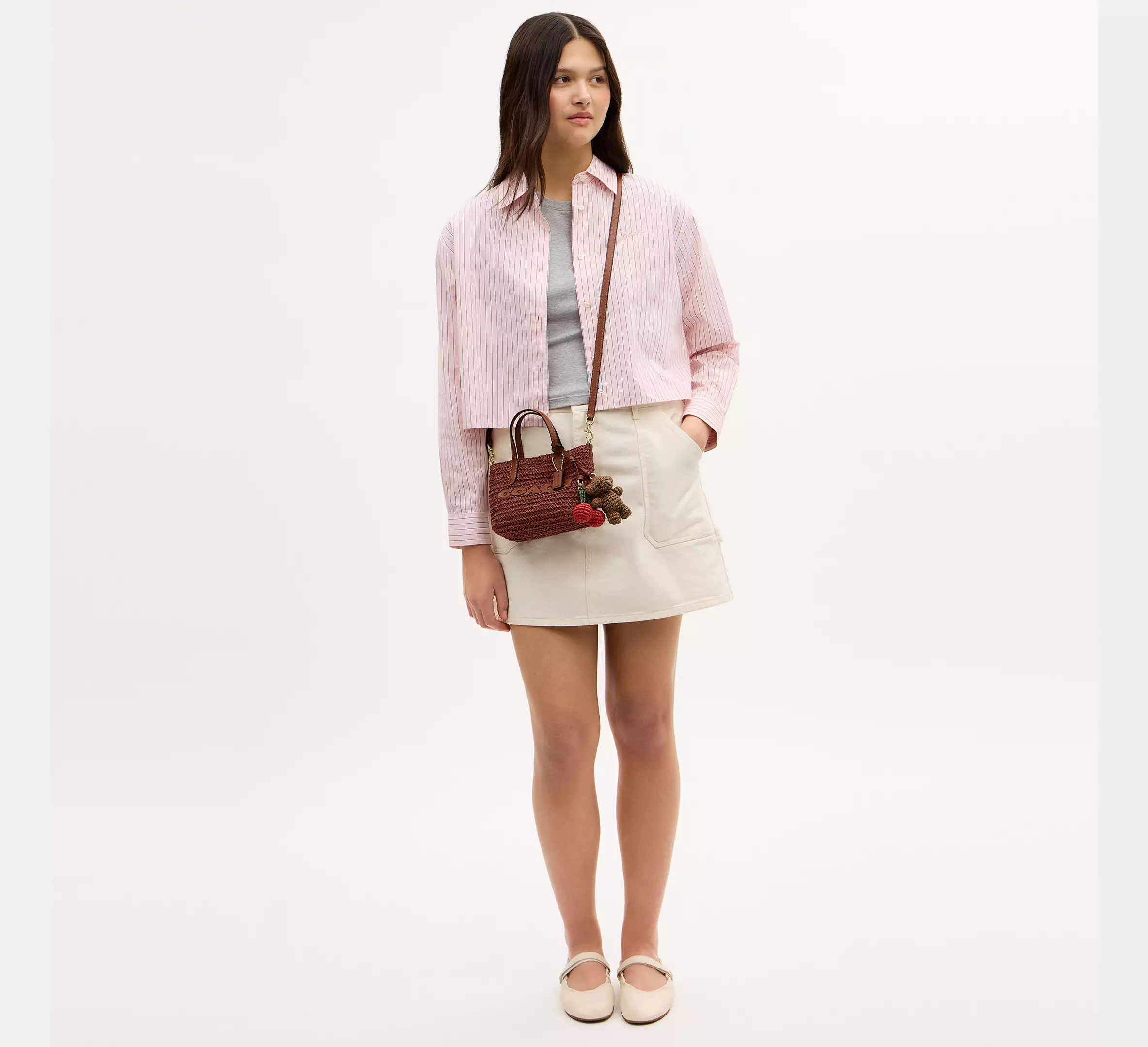 City Mini Tote Bag With Charms