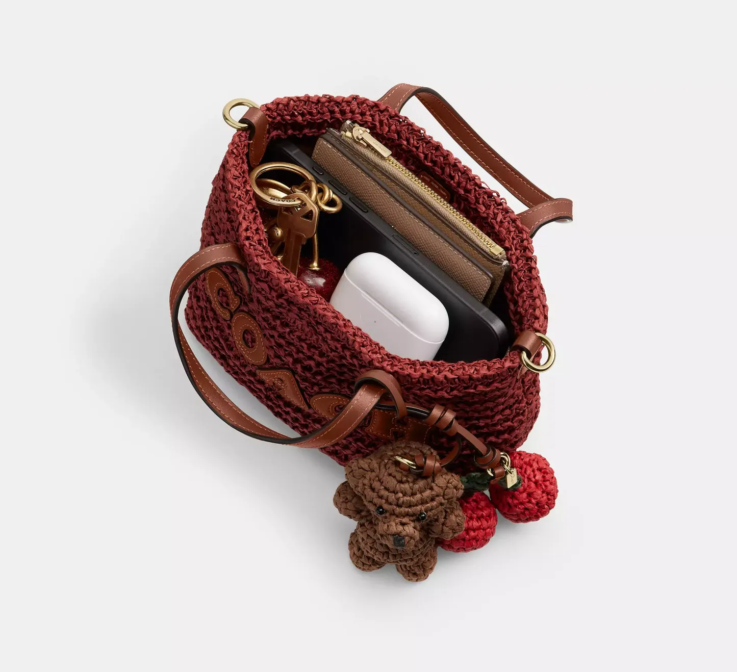 City Mini Tote Bag With Charms