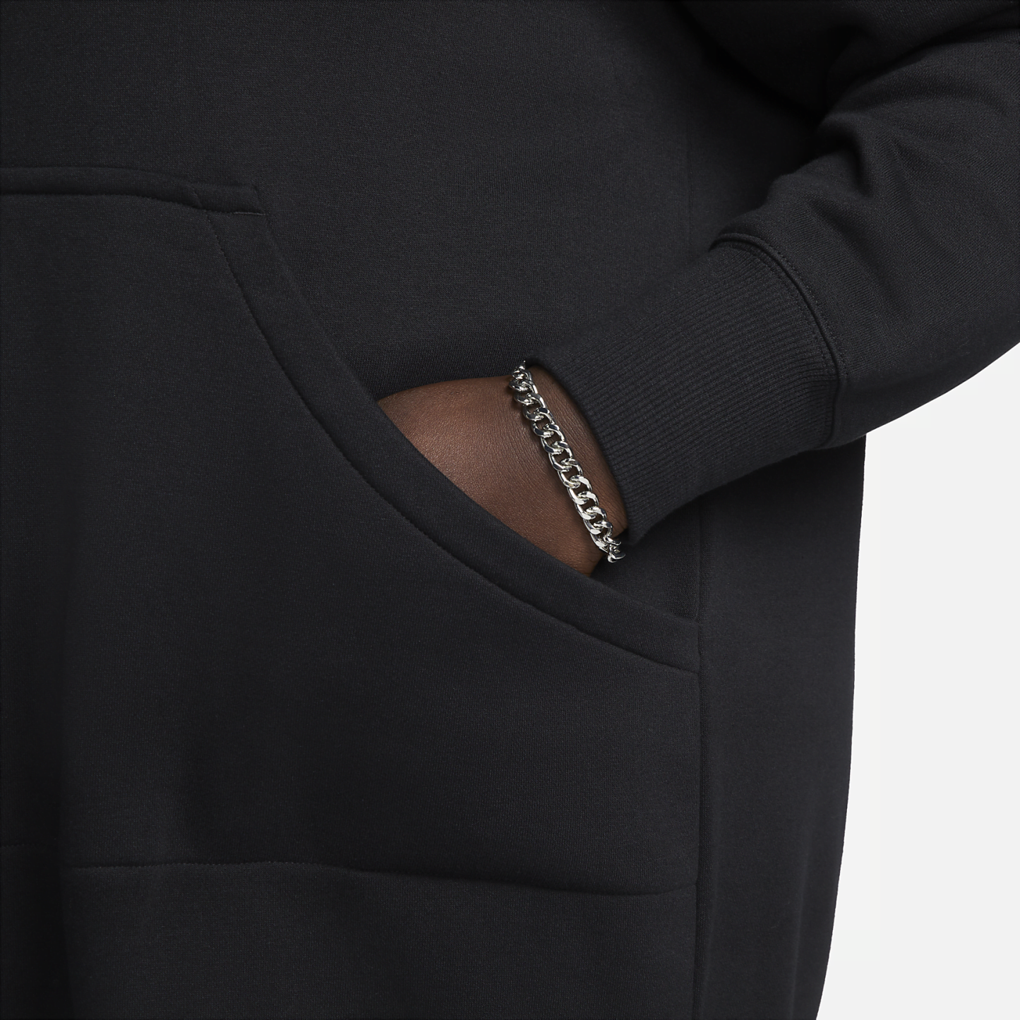 Sportswear - Women's Oversized Long Full-Zip Hoodie (Plus Size)