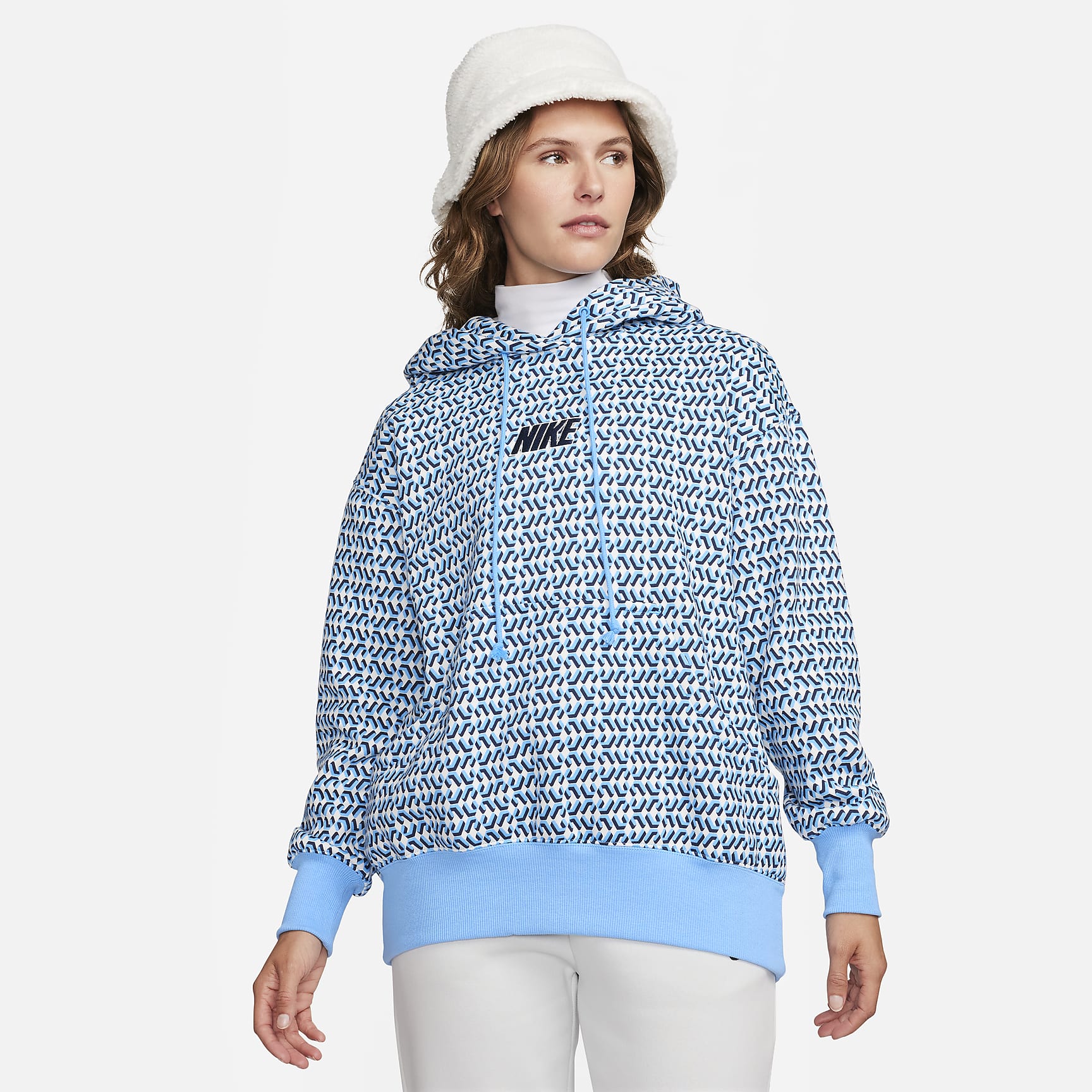 Sportswear Phoenix Fleece- Women's Oversized Pullover Hoodie