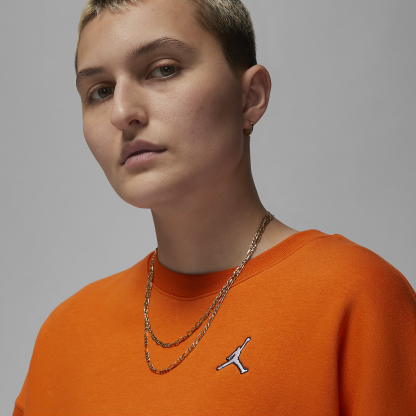 Women's Fleece Crew-Neck Sweatshirt