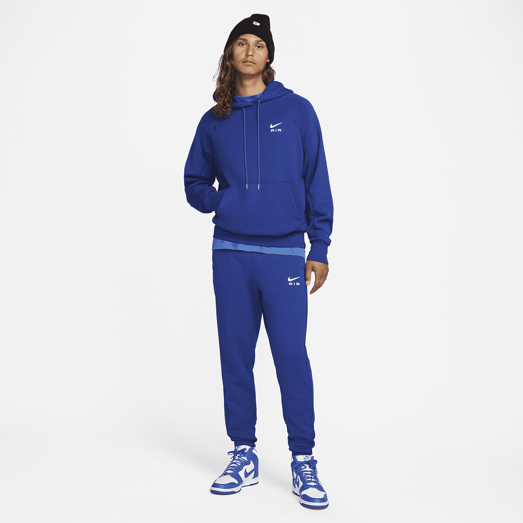 - Men's French Terry Pullover Hoodie