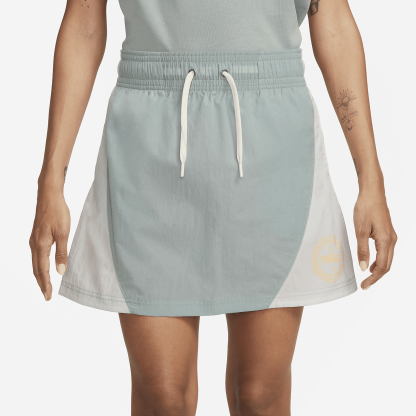 Women's High-Waisted Woven Mini Skirt