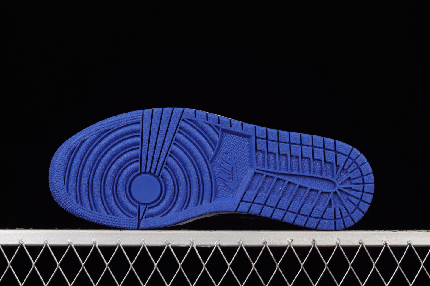 Retro High Royal Blue Black White 555088-400