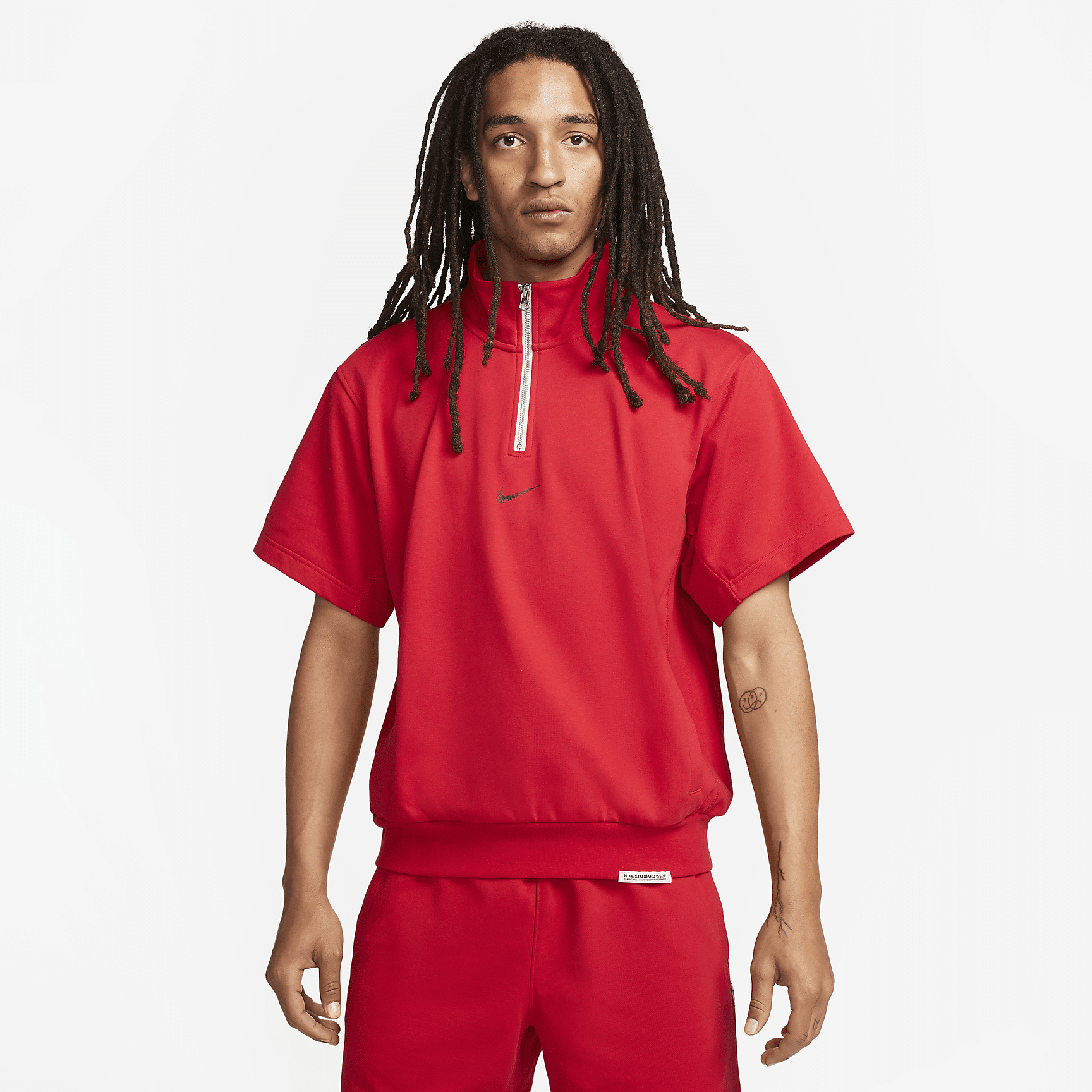 Dri-FIT Standard Issue - Men's 1/4-Zip Short-Sleeve Basketball Top
