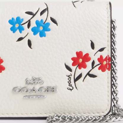 Coathtch Wallet With Floral Print