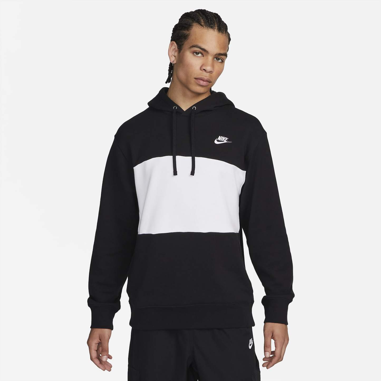 Men's Color-Blocked Hoodie