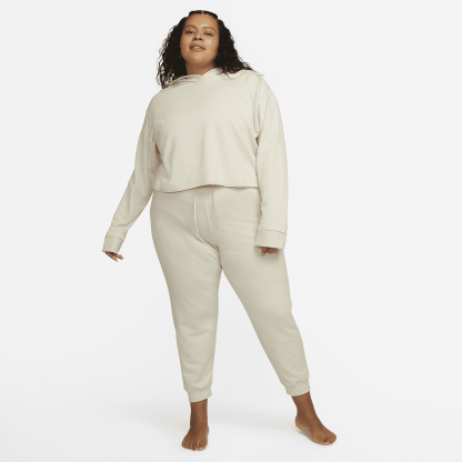 Women's Cropped Fleece Hoodie (Plus Size)