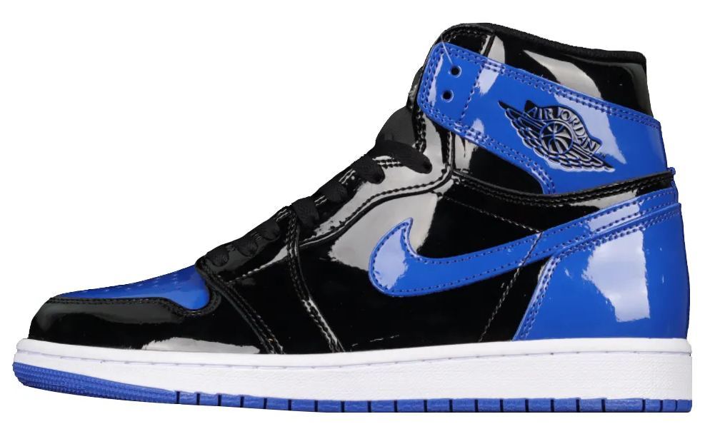 Retro High Royal Blue Black White 555088-400
