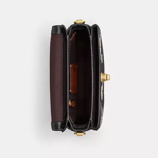 Crossbody Bag With Floral Print