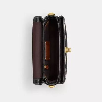 Crossbody Bag With Floral Print