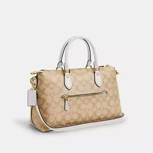 Satchel In Signature Canvas