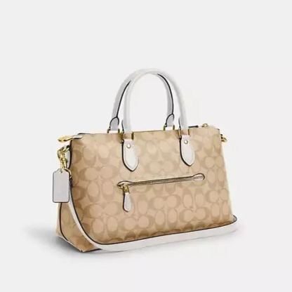 Satchel In Signature Canvas