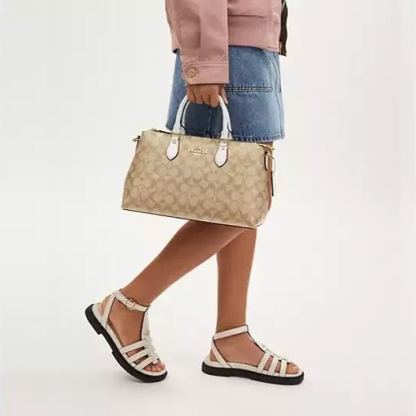 Satchel In Signature Canvas