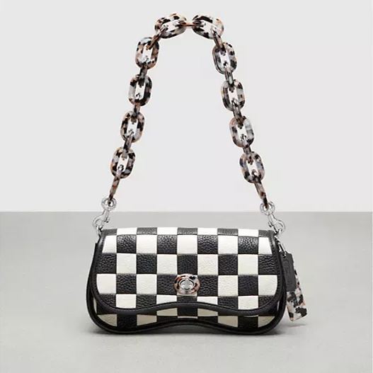 Bag Checkerboard Leather