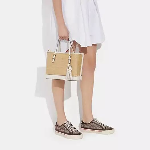 Coathtch Tote Bag 25 In Straw