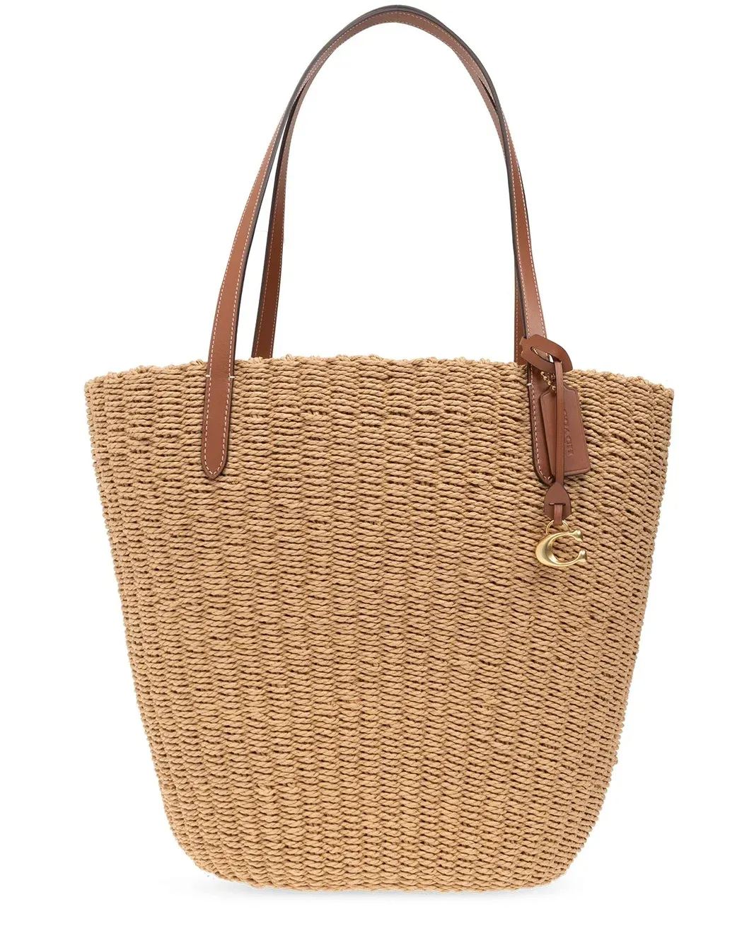 Coathtch Interwoven Top Handle Bag