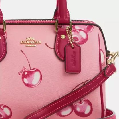 Mini Crossbody With Cherry Print