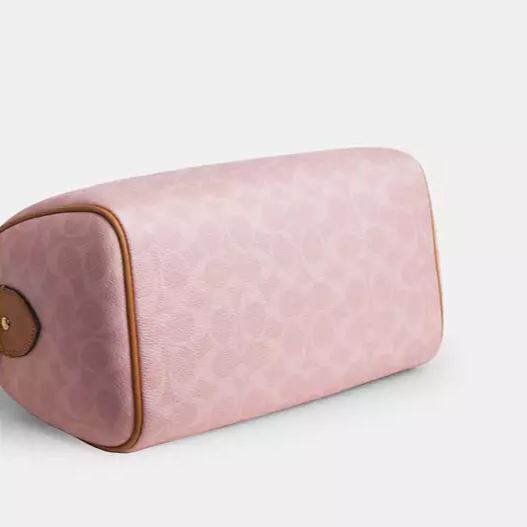 Rowan Satchel Bag In Signature Canvas With Charms