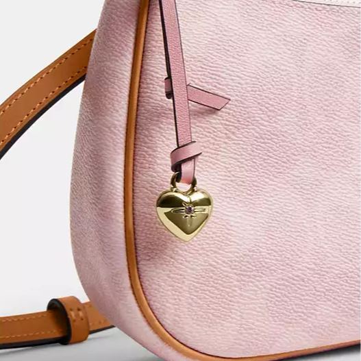 Laurel Shoulder Bag In Signature Canvas With Charms