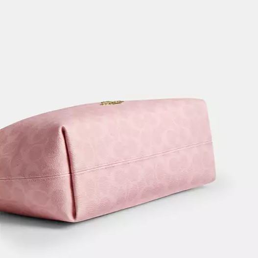 Laurel Shoulder Bag In Signature Canvas With Charms