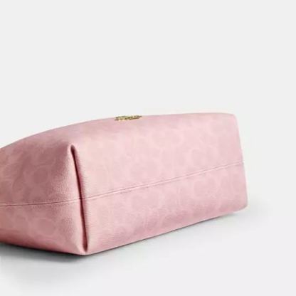 Laurel Shoulder Bag In Signature Canvas With Charms