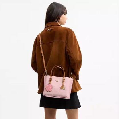 Mollie Tote Bag 25 In Signature Canvas With Charms