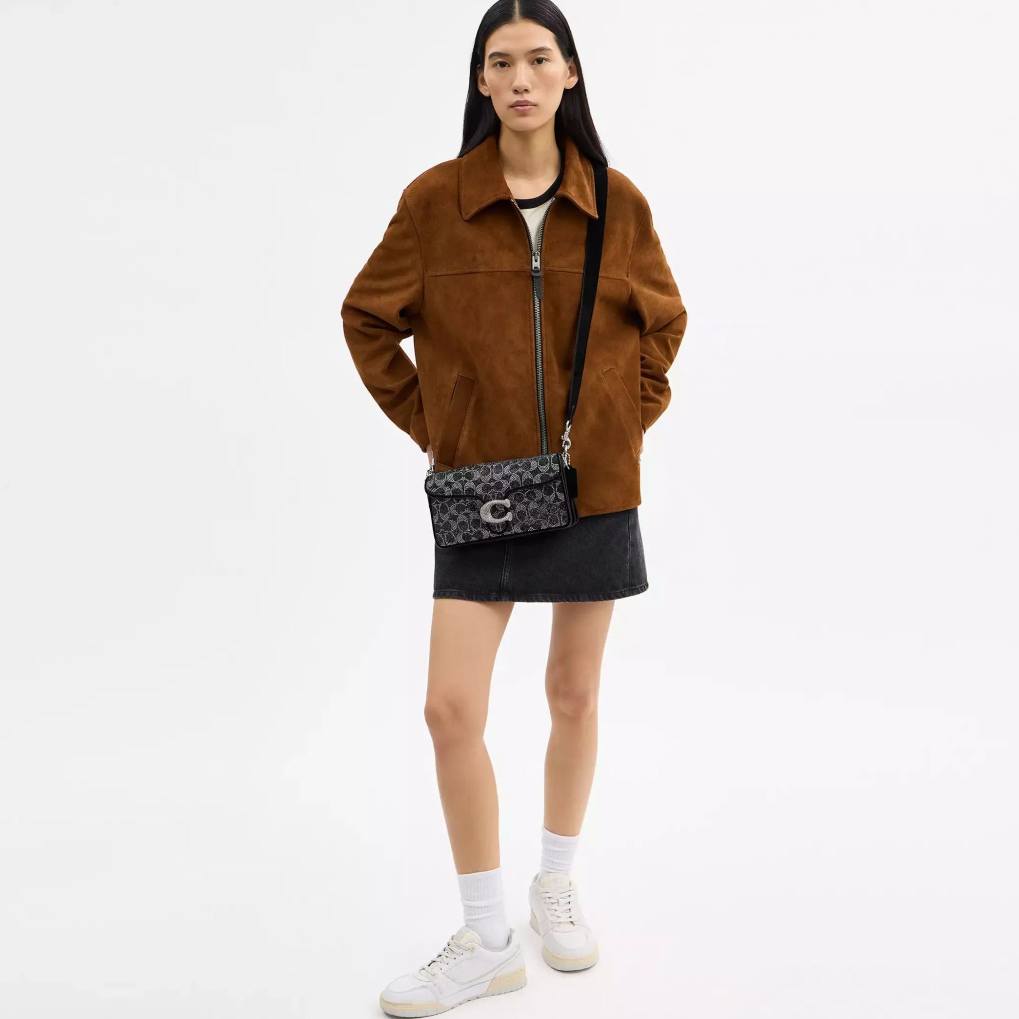 Tabby Shoulder Bag 26 With Signature Beading