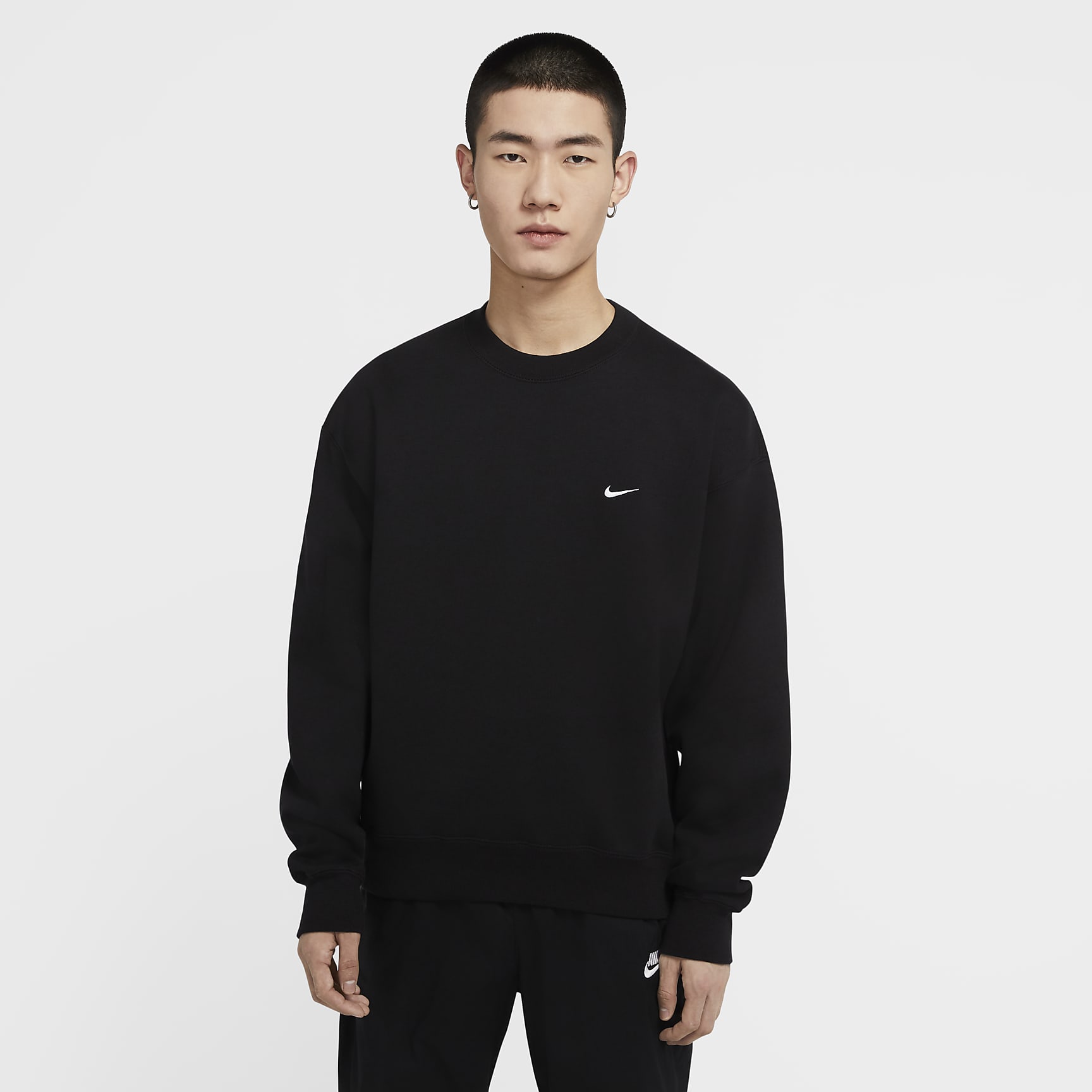 Solo Swoosh - Men's Fleece Crew