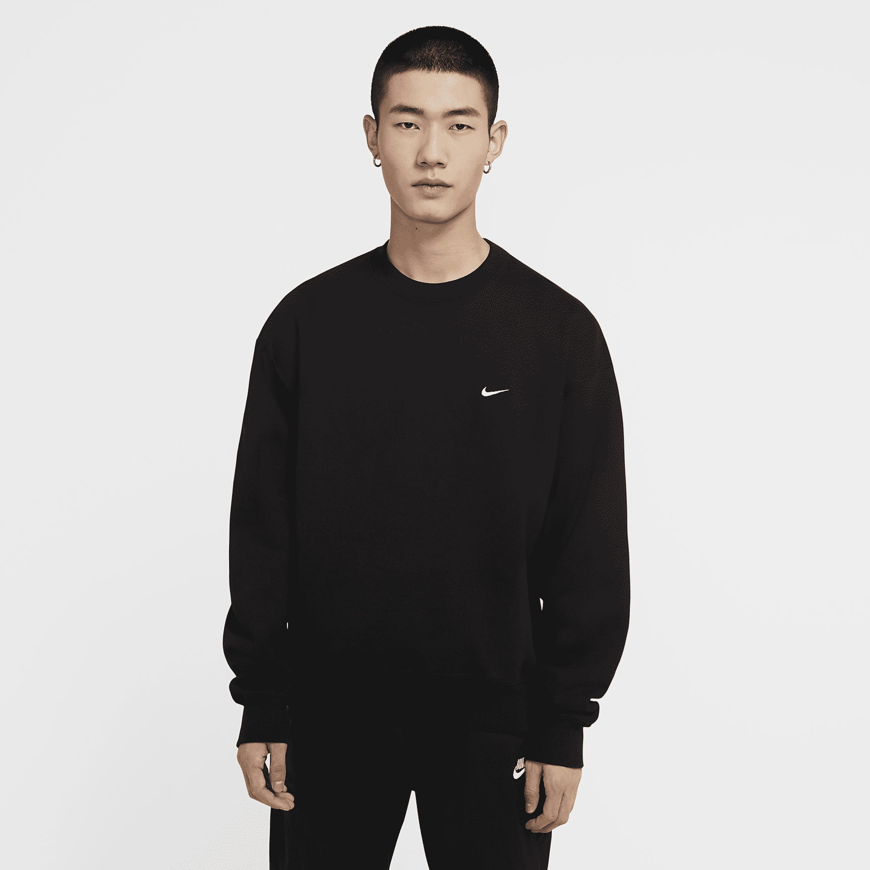 Solo Swoosh - Men's Fleece Crew