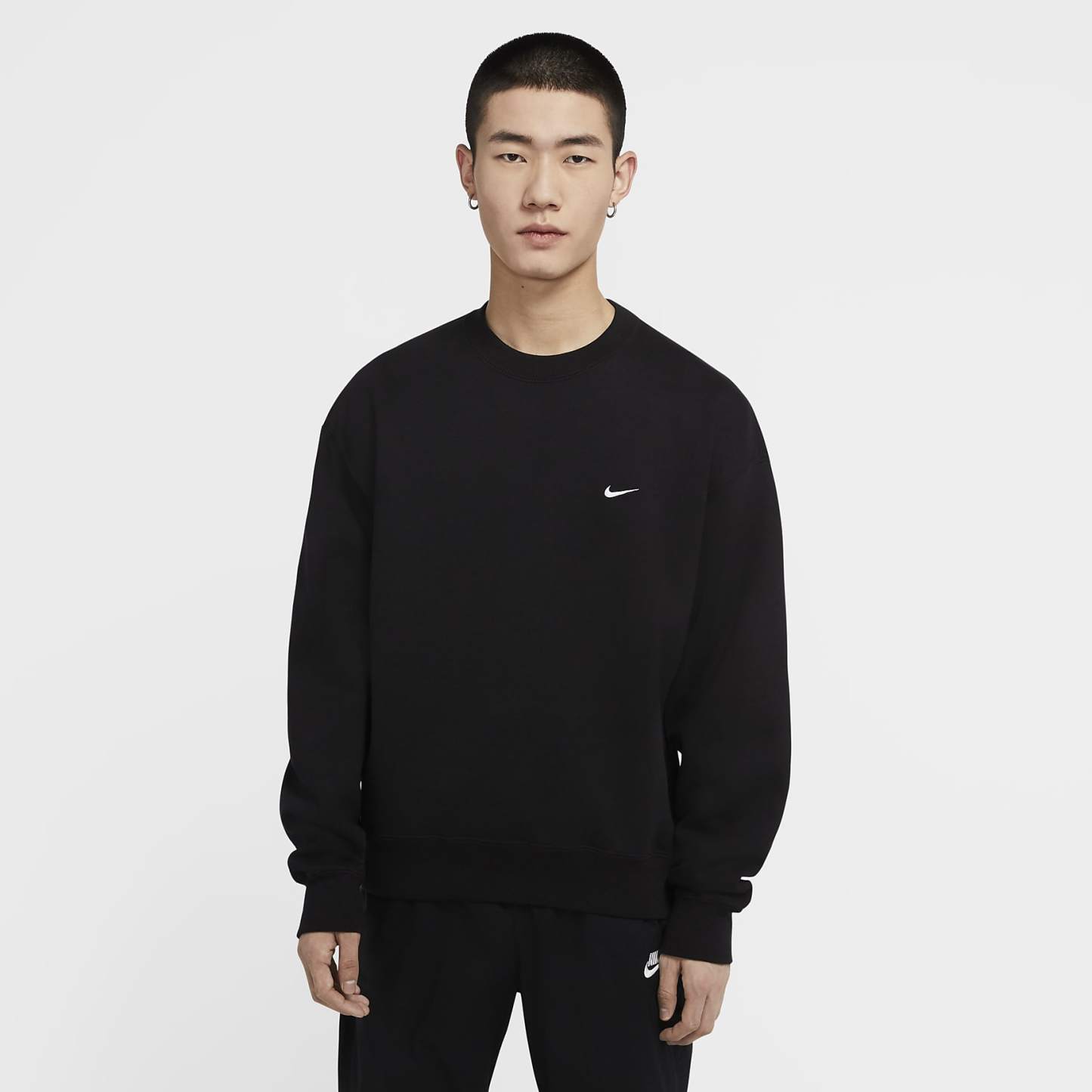 Solo Swoosh - Men's Fleece Crew